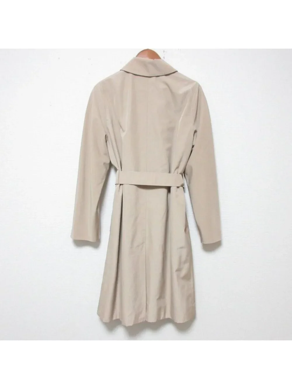 Max Mara with Belt Wrap Coat Spring Beige